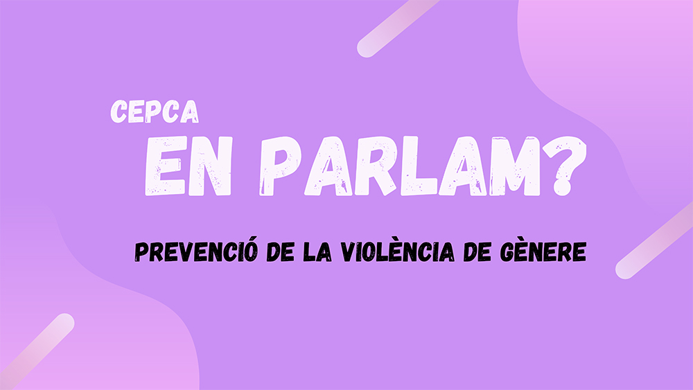 En Parlam Prevención de la violencia de género